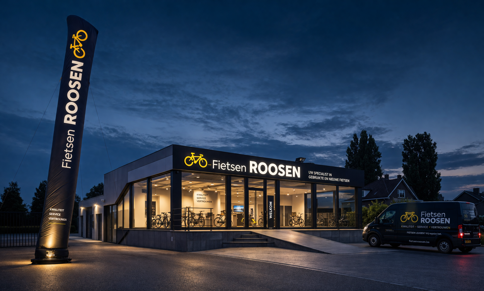 Fietsen Roosen – ons pand